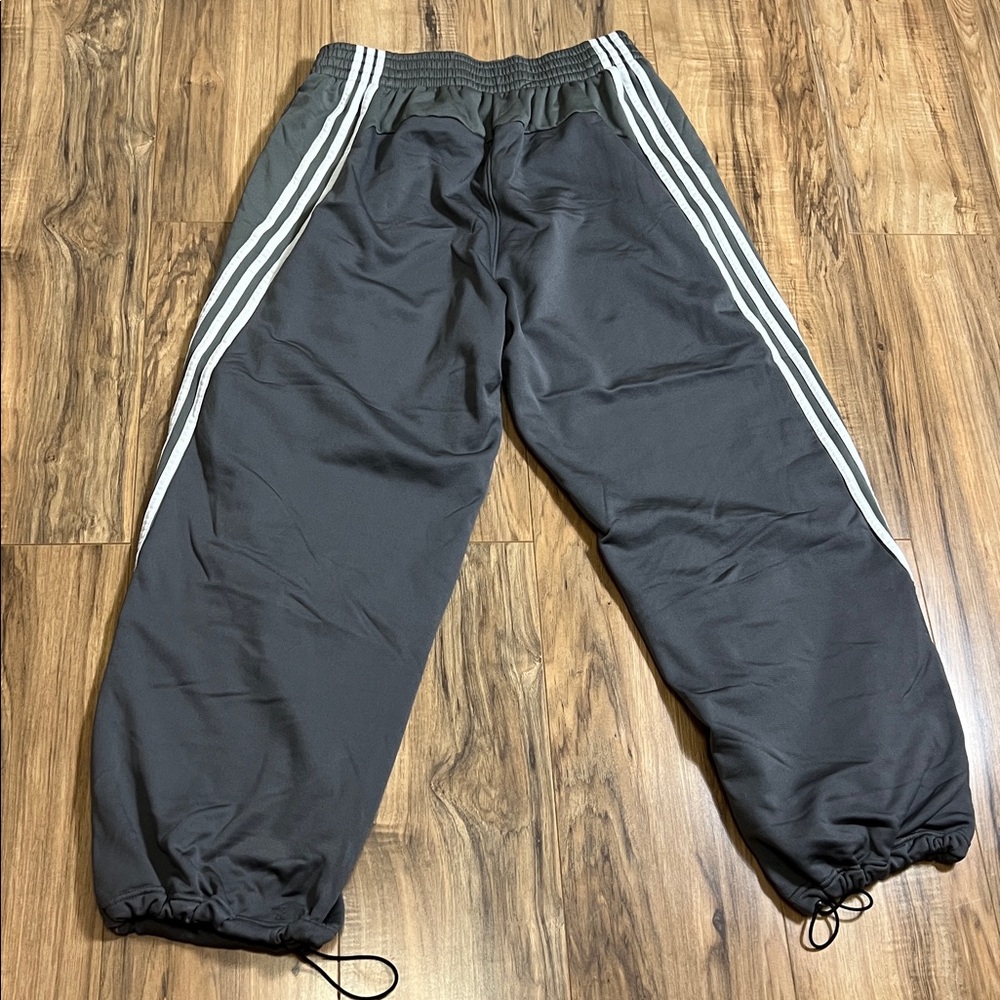 Adidas Track Fleece Pants With Oklahoma City Thunder logo and ClimaWarm Sz L - Picture 8 of 12